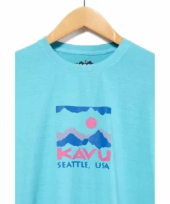 KAVU New Sticker Square Tee | Men's 11 KAVU New Sticker Square Tee | Men's