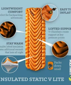 Klymit Insulated Static V Lite Camping Mat Camping Kit