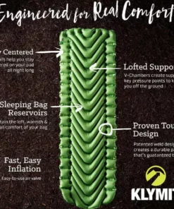 Klymit Camping Kit Static V Camping Mat