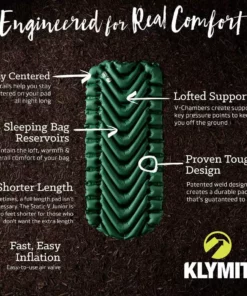 Klymit Camping Kit Static V Short Camping Mat
