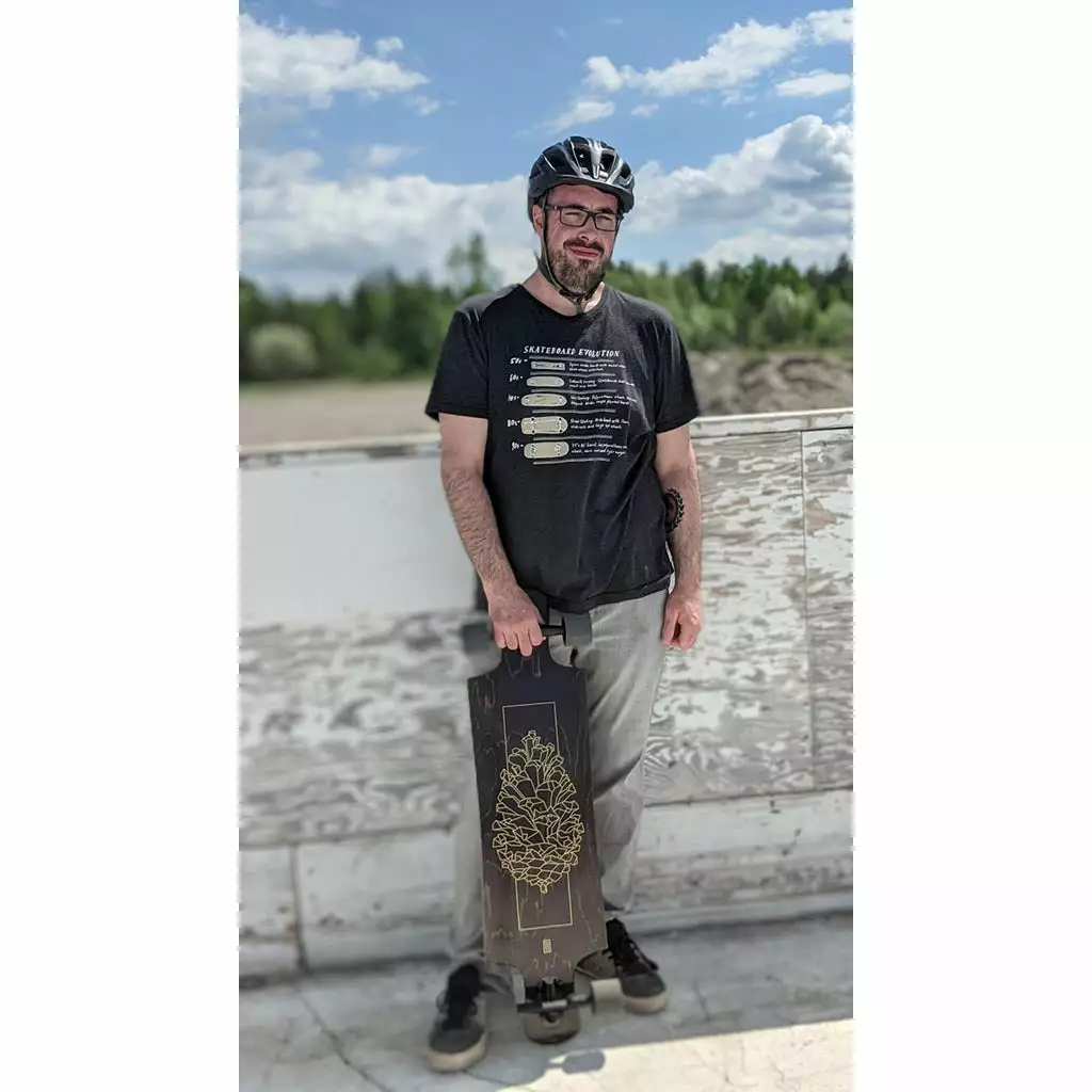 Landyachtz Skateboards & Slacklines Drop Hammer Black Pinecone 37" 7 Landyachtz Skateboards & Slacklines Drop Hammer Black Pinecone 37"