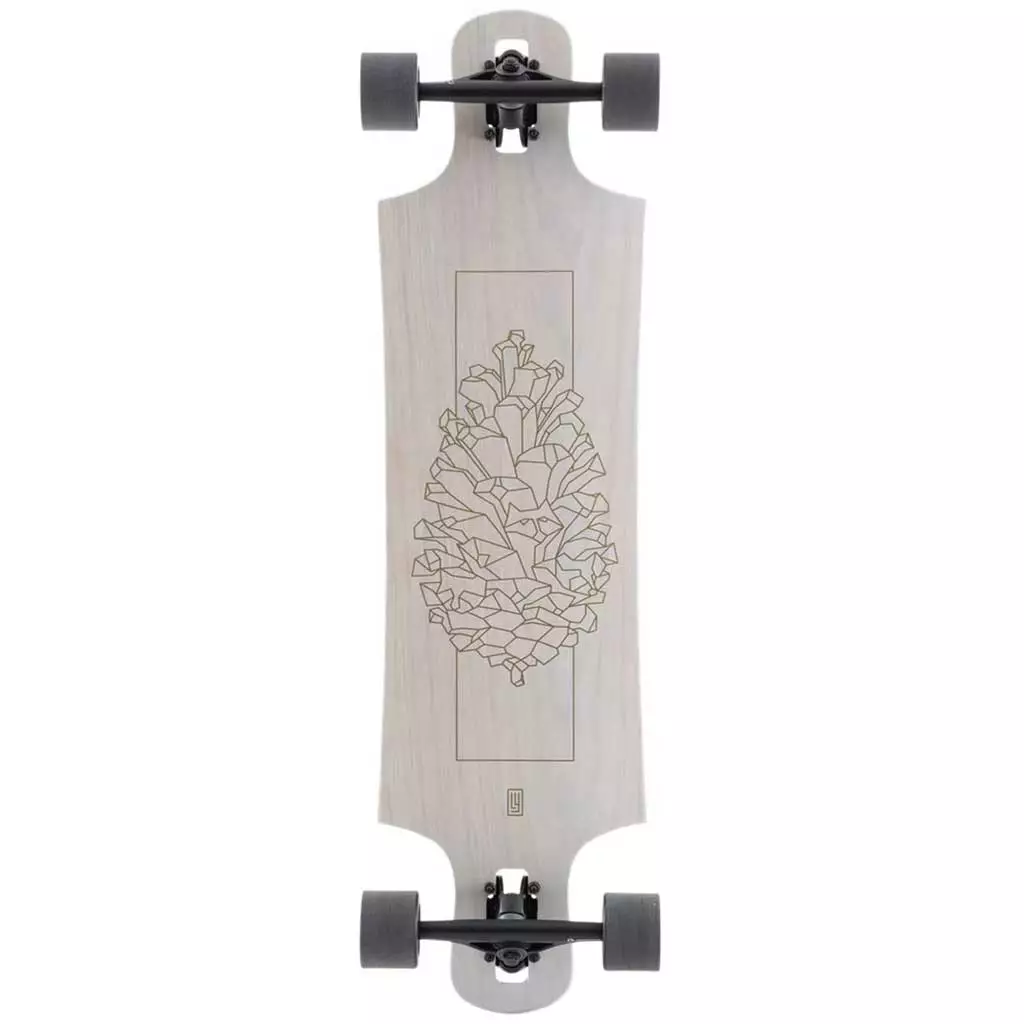 Landyachtz Drop Hammer White Pinecone 37" Skateboards & Slacklines 3 Landyachtz Drop Hammer White Pinecone 37" Skateboards & Slacklines
