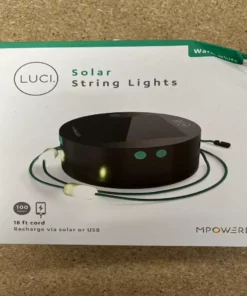 MPOWERD Luci Solar String | SMALL DEFECT SALE Camping Kit