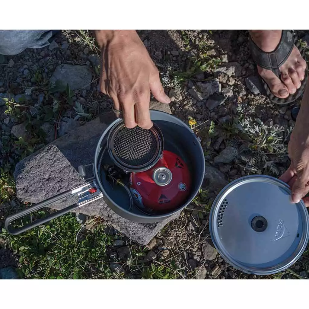 MSR Camping Kit WindBurner Group Stove System 5 MSR Camping Kit WindBurner Group Stove System