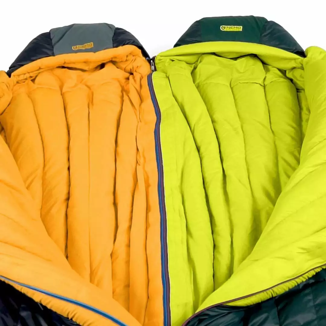 NEMO Equipment Disco Men's Down Sleeping Bag 15°F Camping Kit 7 NEMO Equipment Disco Men's Down Sleeping Bag 15°F Camping Kit
