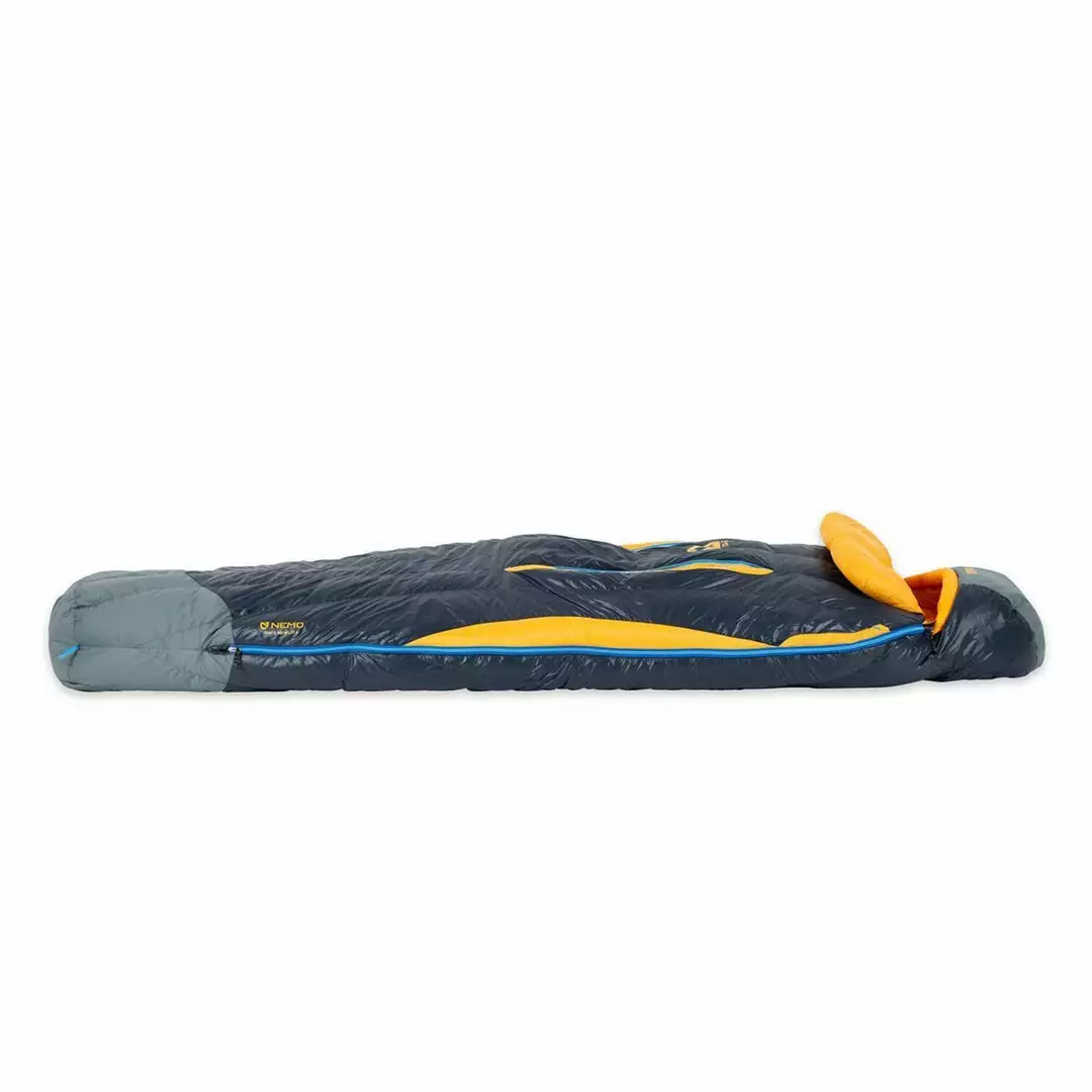 NEMO Equipment Disco Men's Down Sleeping Bag 15°F Camping Kit 5 NEMO Equipment Disco Men's Down Sleeping Bag 15°F Camping Kit