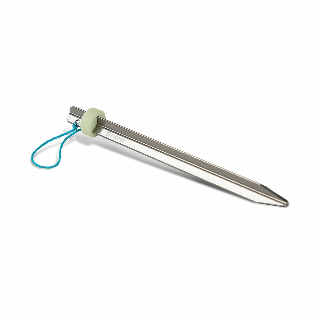 NEMO Equipment Sweepstake Tent Stakes (6-Pack) Camping Kit 3 NEMO Equipment Sweepstake Tent Stakes (6-Pack) Camping Kit