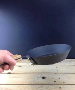 Netherton Foundry Home, Garden & Cooking 10" Spun Iron Glamping Pan