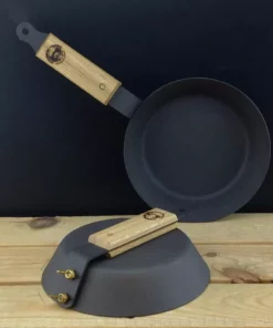 Netherton Foundry 8" Spun Iron Glamping Pan Home, Garden & Cooking