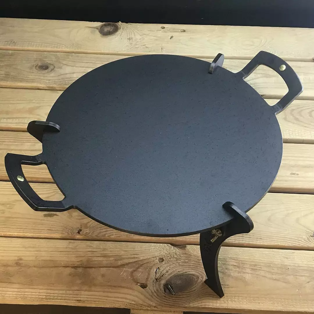 Netherton Foundry Black Iron 12" Chapa Griddle Plate Home, Garden & Cooking 4 Netherton Foundry Black Iron 12" Chapa Griddle Plate Home, Garden & Cooking