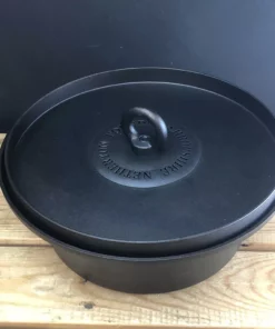 Netherton Foundry Home, Garden & Cooking Dutch Oven With Hot Coals Lid And Stand