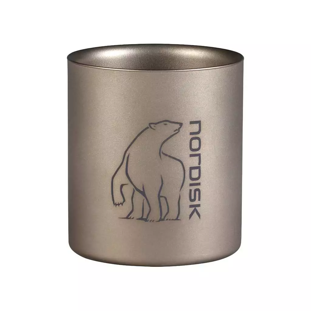 Nordisk New Titanium Mug Double Wall 220ml 3 Nordisk New Titanium Mug Double Wall 220ml