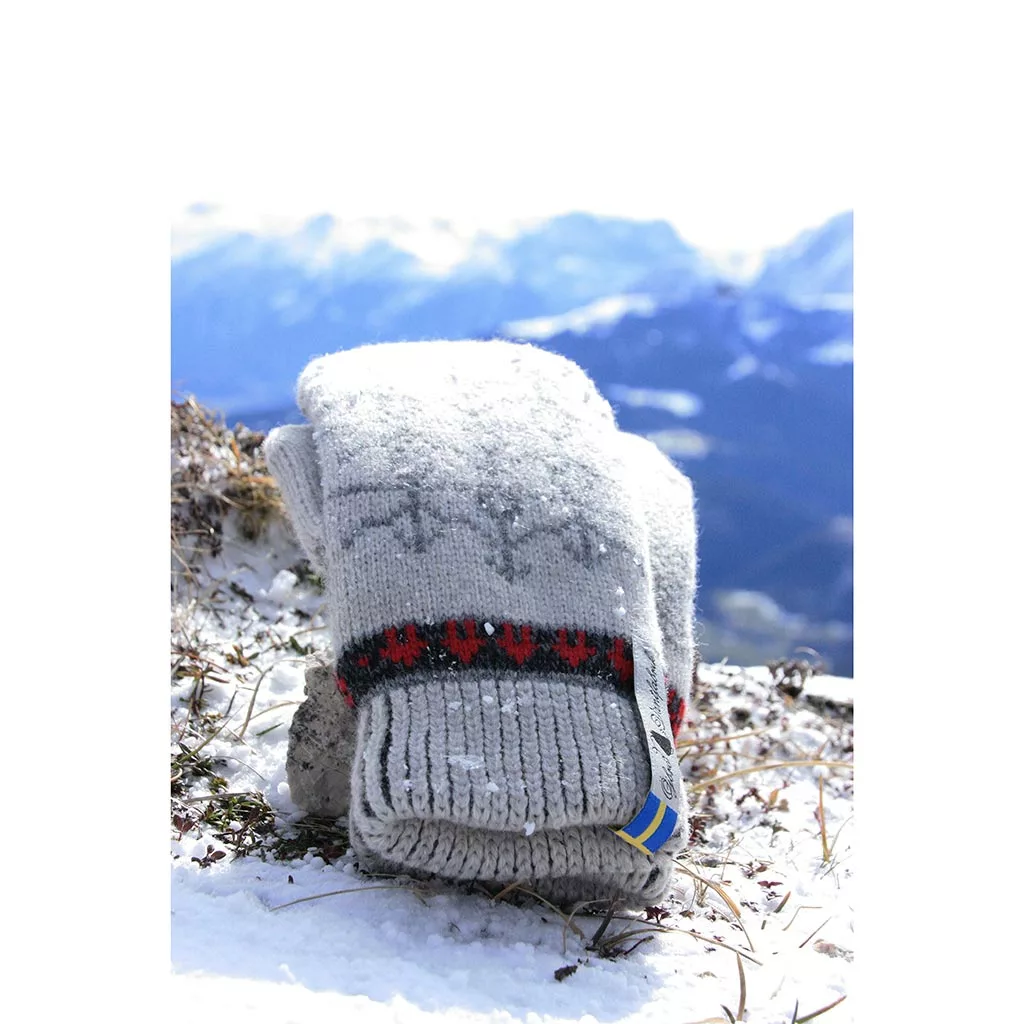 Öjbro Vantfabrik Ekshärad Kalk Mittens Accessories & Footwear 6 Öjbro Vantfabrik Ekshärad Kalk Mittens Accessories & Footwear