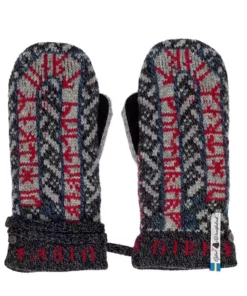 Öjbro Vantfabrik Futhark Thorbjörg Suede Palm Mittens Accessories & Footwear