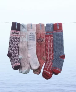 Öjbro Vantfabrik Clothing Skaftö Marin Socks