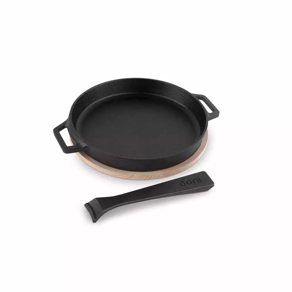 Ooni Cast Iron Skillet Home, Garden & Cooking 3 Ooni Cast Iron Skillet Home, Garden & Cooking