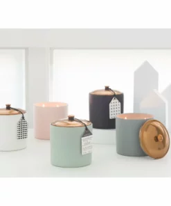 Paddywax Hygge 15oz Ceramic | Rosewood & Patchouli