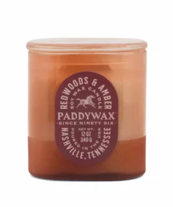 Paddywax Home, Garden & Cooking Vista 12oz Candle | Redwoods & Amber