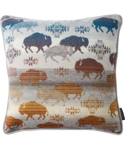 Pendleton Jacquard Pillow | Prairie Rush Hour