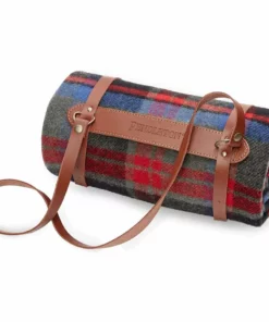 Pendleton Motor Robe W/ Leather Carrier