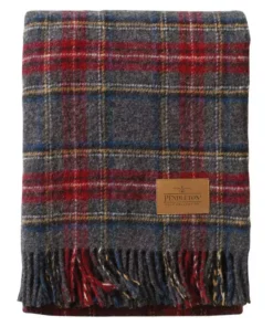 Pendleton New Motor Robe W/ Leather Carrier