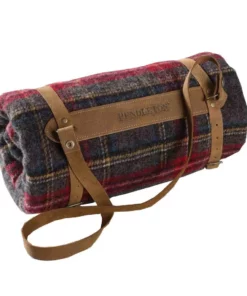 Pendleton New Motor Robe W/ Leather Carrier