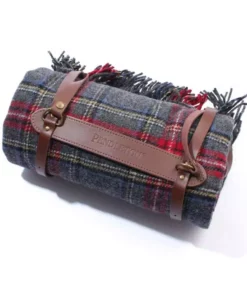 Pendleton New Motor Robe W/ Leather Carrier