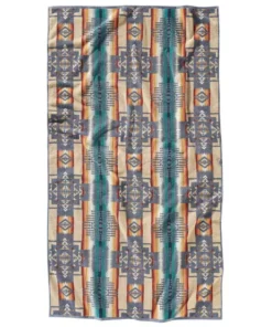 Pendleton Oversized Jacquard Spa Towel | Slate