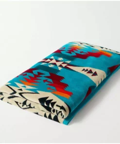 Pendleton Oversized Jacquard Spa Towel | Tucson Turquoise Home, Garden & Cooking