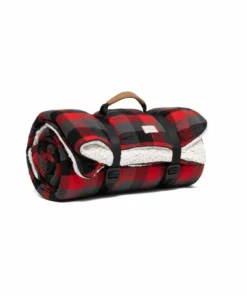 Rumpl Camping Kit Flannel Sherpa Blanket