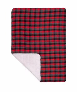 Rumpl Camping Kit Flannel Sherpa Blanket