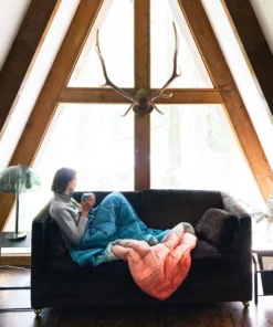 Rumpl Nanoloft Puffy Blanket Camping Kit