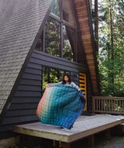 Rumpl Nanoloft Puffy Blanket Camping Kit