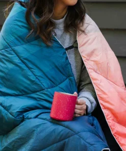 Rumpl Nanoloft Puffy Blanket Camping Kit