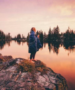 Rumpl Original Puffy Blanket | Lake Tahoe