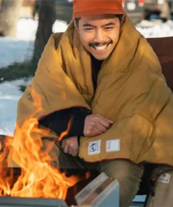 Rumpl X Snow Peak NanoLoft Takibi Blanket