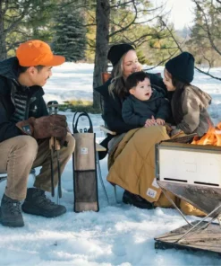 Rumpl X Snow Peak NanoLoft Takibi Blanket