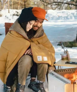 Rumpl X Snow Peak NanoLoft Takibi Blanket