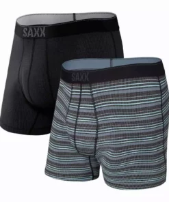 SAXX Underwear Quest Boxer Brief Fly | 2 Pack Clothing