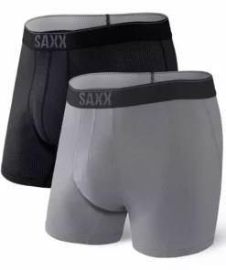 SAXX Underwear Quest Boxer Brief Fly | 2 Pack