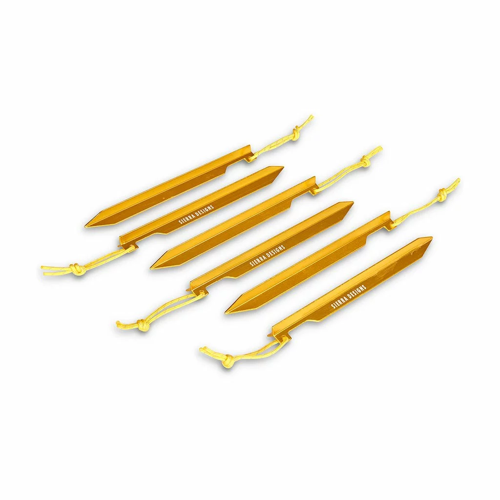 Sierra Designs FL-Stake (6 Pack) Camping Kit 3 Sierra Designs FL-Stake (6 Pack) Camping Kit