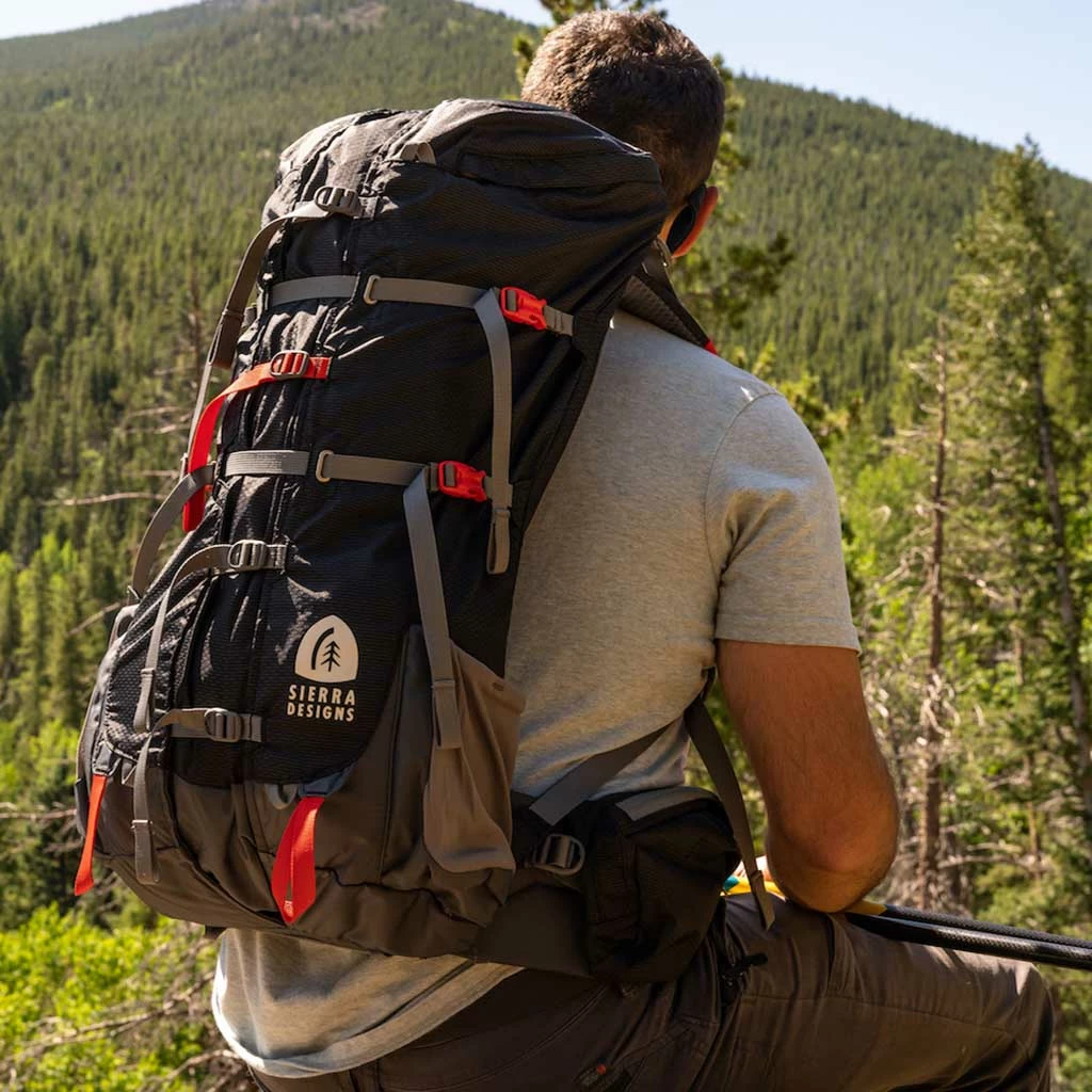 Sierra Designs New Flex Capacitor 40-60 Backpack With Waist Belt 13 Sierra Designs New Flex Capacitor 40-60 Backpack With Waist Belt