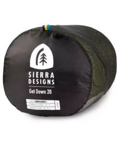 Sierra Designs Get Down 550F 20°F Sleeping Bag Camping Kit