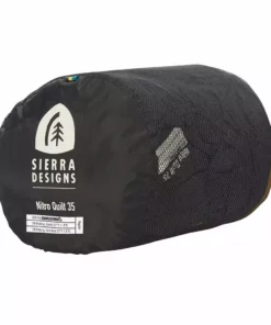 Sierra Designs Nitro Quilt 800F 35°F Sleeping Bag Camping Kit