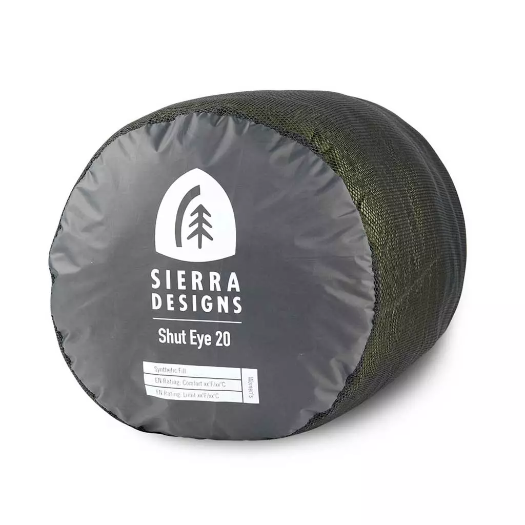 Sierra Designs Shut Eye 20°F Sleeping Bag Camping Kit 7 Sierra Designs Shut Eye 20°F Sleeping Bag Camping Kit