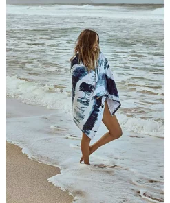 Slowtide Indigo Sun Beach Towel