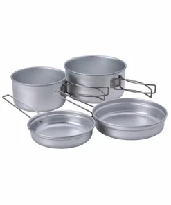 Snow Peak Aluminium Multi Compact Cooker Set Camping Kit