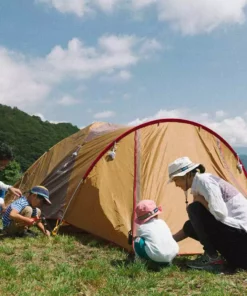 Snow Peak Camping Kit Amenity Dome Tent 4P