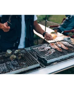 Snow Peak Camping Kit Double BBQ Box