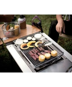 Snow Peak Camping Kit Double BBQ Box